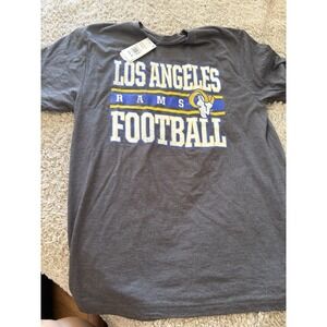 LA Rams T-Shirt Blue with  NFL Team Apparel Size Medium
